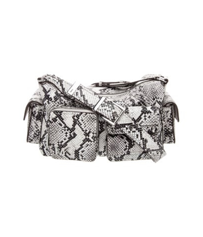 Michael Kors Kors Embossed Leather Minaudiere