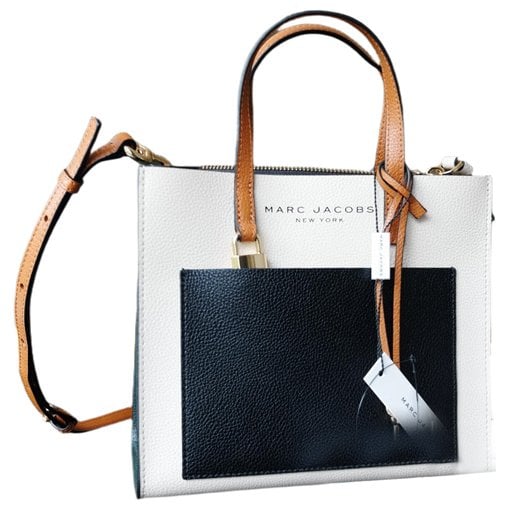 Patent leather handbag