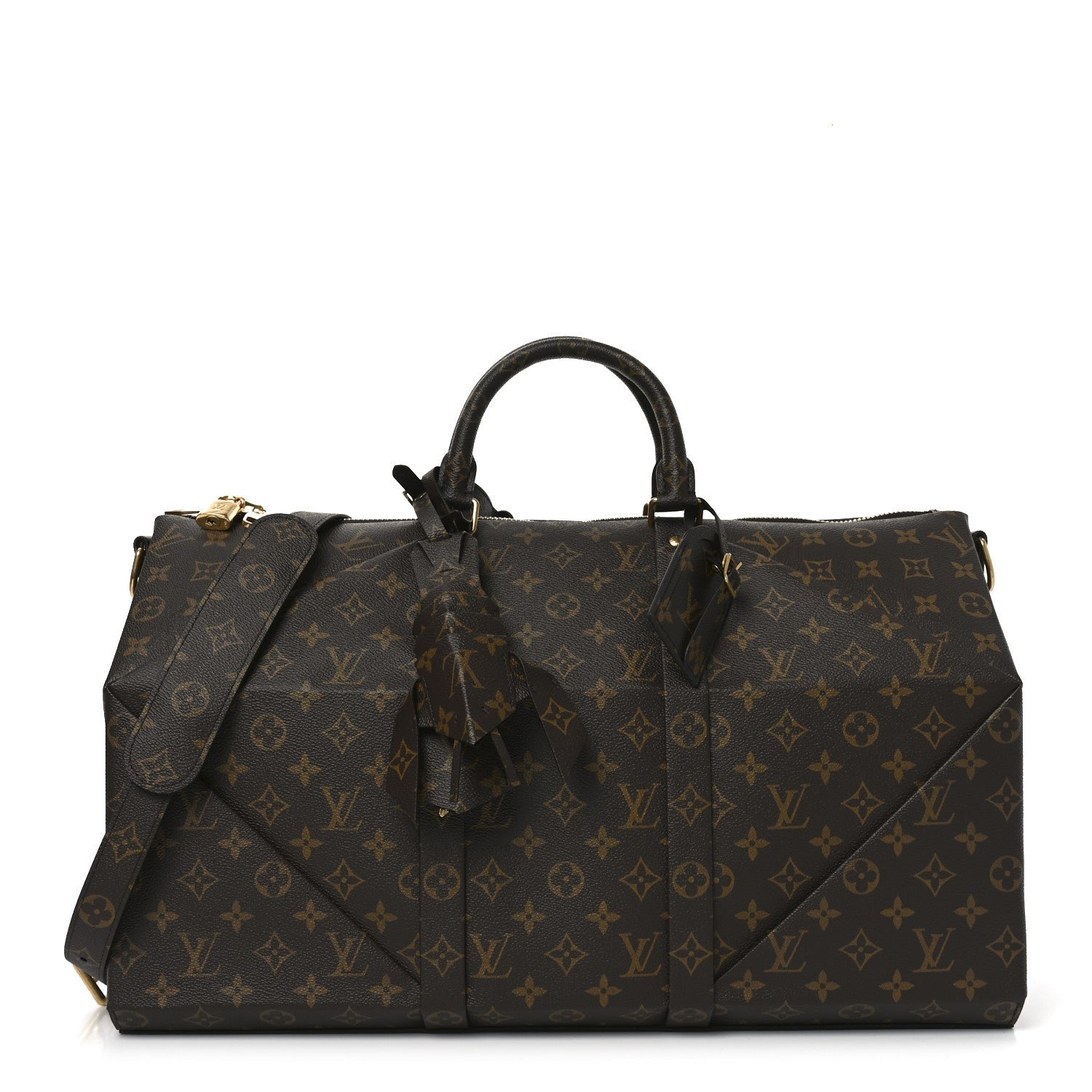 Louis Vuitton Louis Vuitton x Nigo Monogram Autres Cuirs Keepall Bandouliere 50