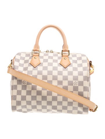 Damier Azur Speedy Bandouliere 25