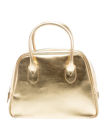 Comme des Garcons Leather Top Handle Bag