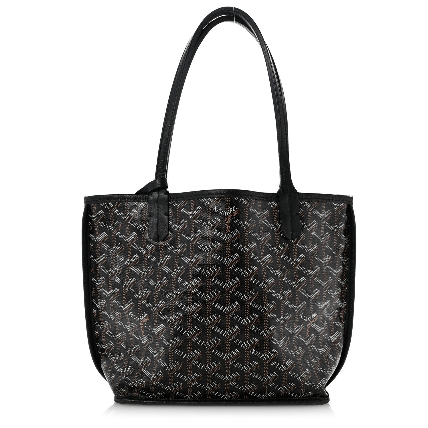 Goyard Goyardine Reversible Mini Anjou Black