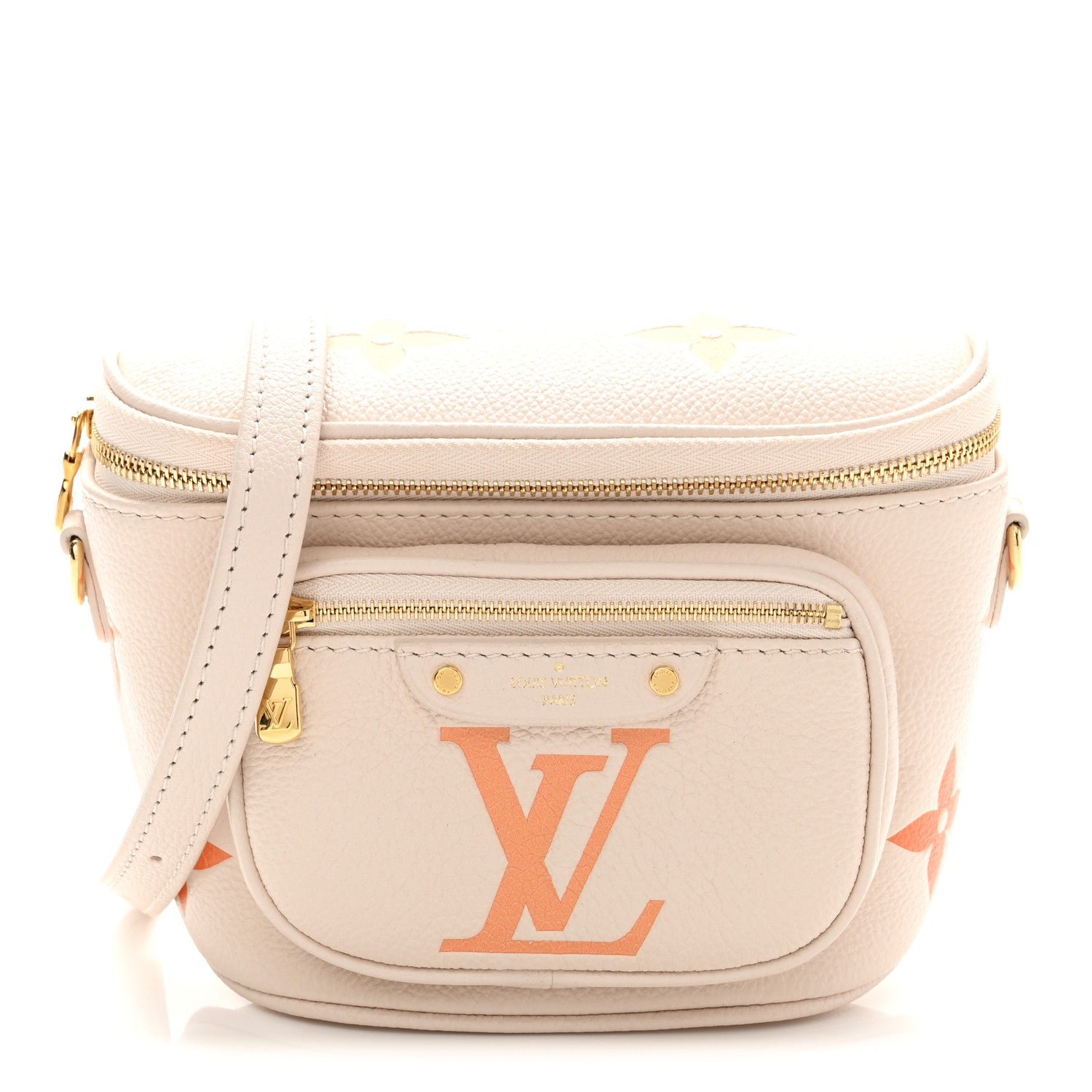Louis Vuitton Empreinte Monogram Giant Mini By The Pool Bumbag  Cream Saffron