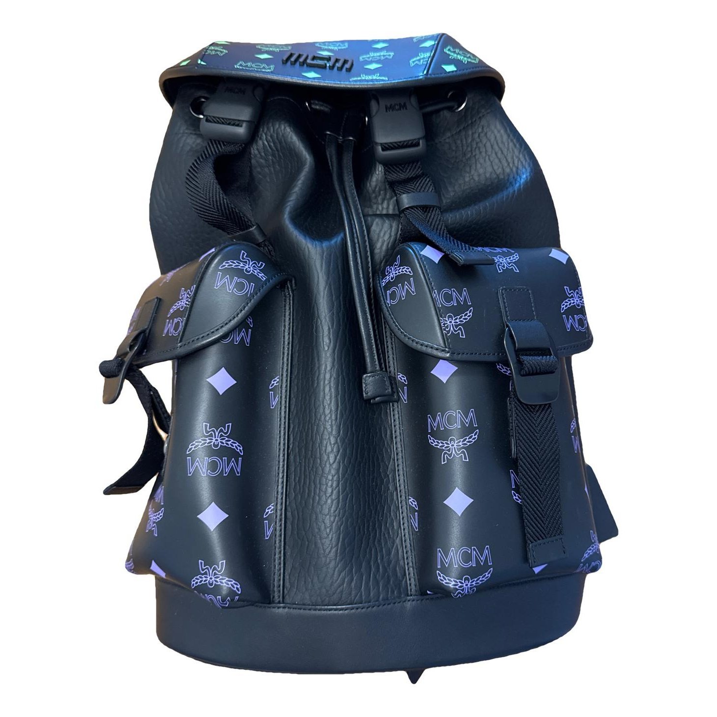 Leather backpack