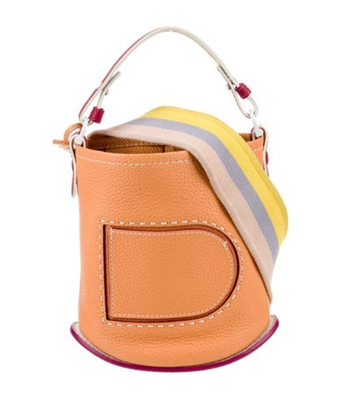 Delvaux Leather Pin Mini Surpique