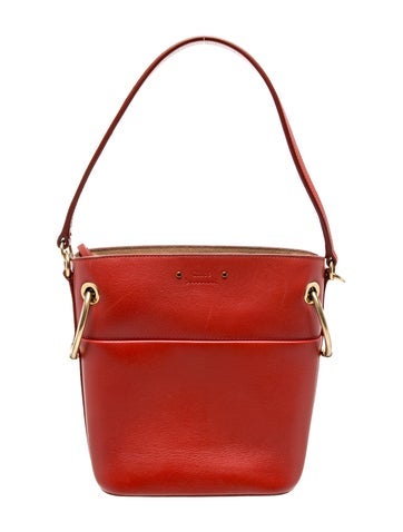 Leather Bucket Bag