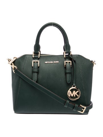 Michael Kors Saffiano Leather Top Handle Bag