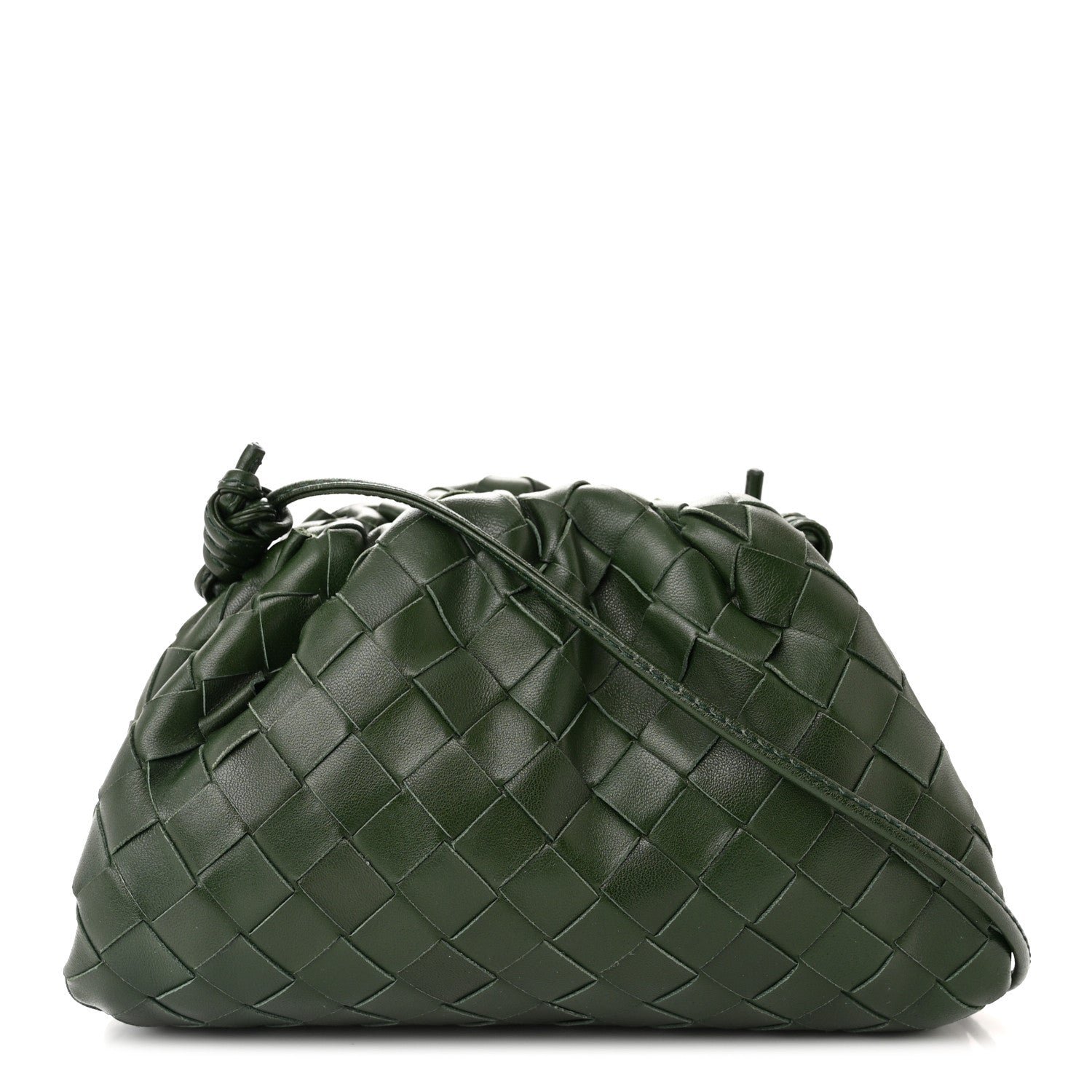 Bottega Veneta Nappa Intrecciato The Mini Pouch Raintree