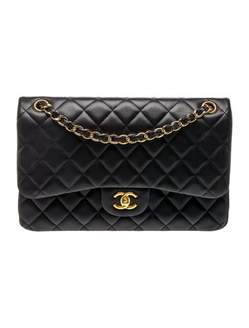 Classic Lambskin Jumbo Double Flap