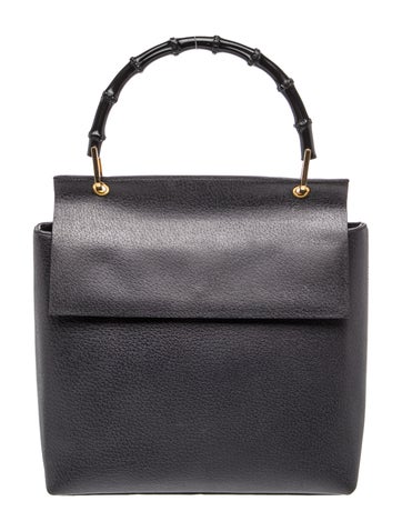 Bamboo Top Handle Bag