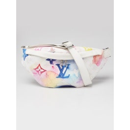 Louis Vuitton Louis Vuitton Limited Edition Multicolor Watercolor Discovery BumBag