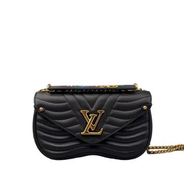 Taurillon Leather New Wave Chain Bag PM