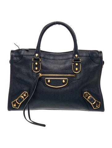 Leather Metallic Edge City S