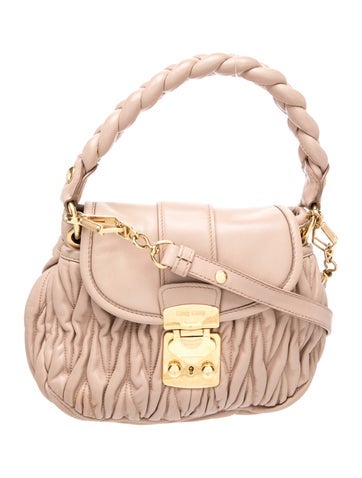 Leather Top Handle Bag