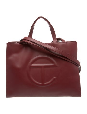 Vegan Leather Shopping Oxblood Medium