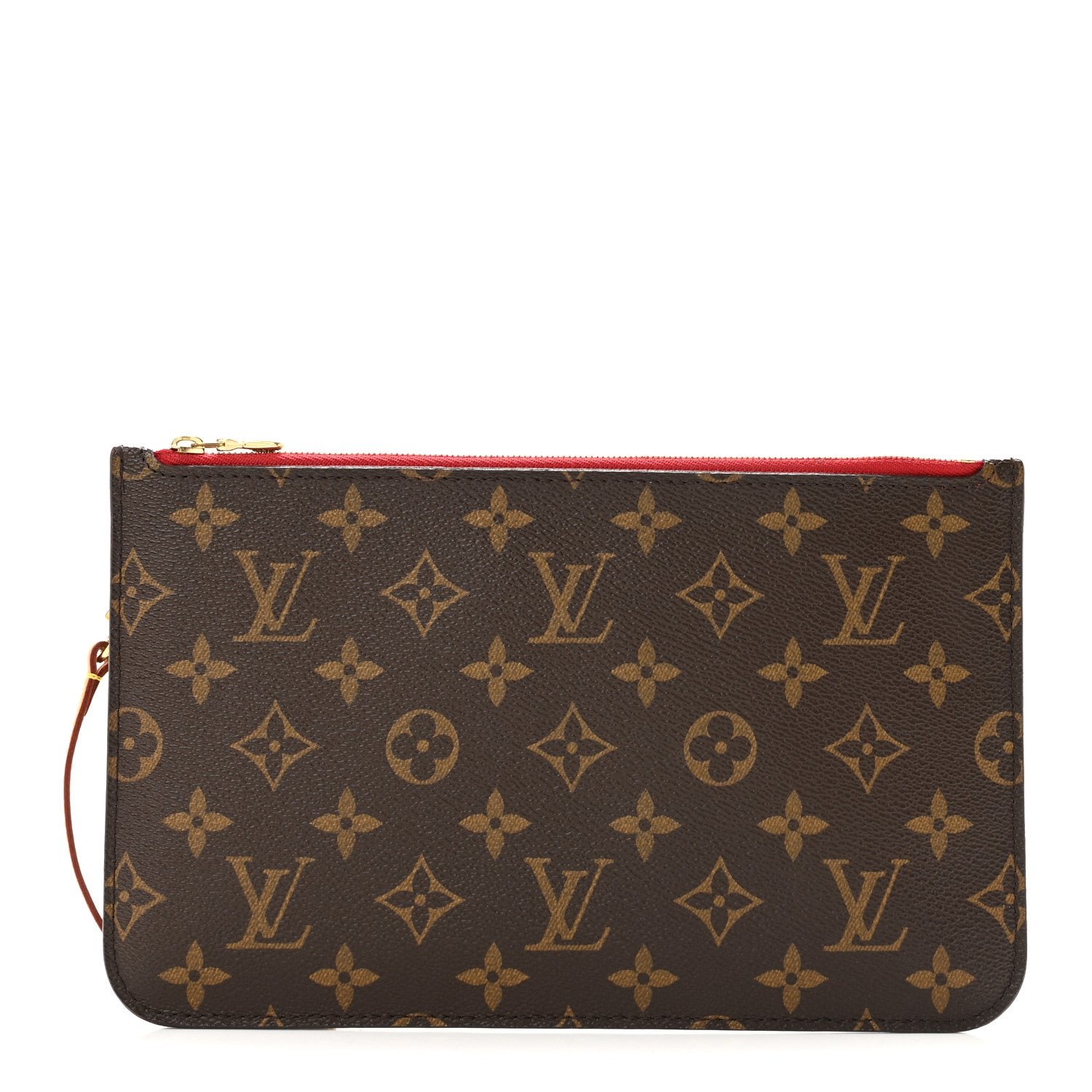 Louis Vuitton Monogram Neverfull MM GM Pochette Cherry