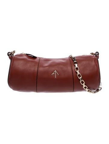 Manu Atelier Leather Shoulder Bag
