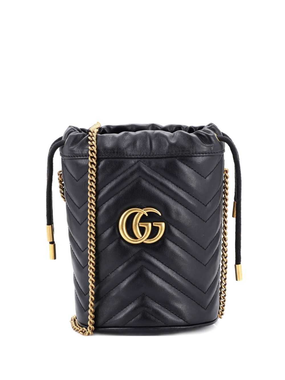 GG Marmont Matelasse Leather Mini bucket bag
