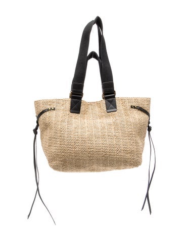 Isabel Marant Raffia Shoulder Bag
