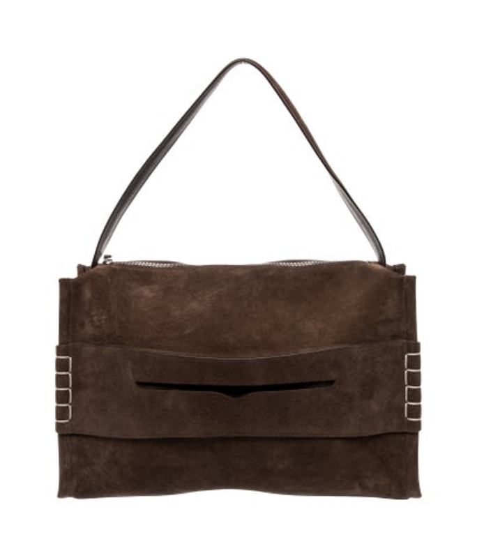 JW Anderson W Anderson Suede Shoulder Bag