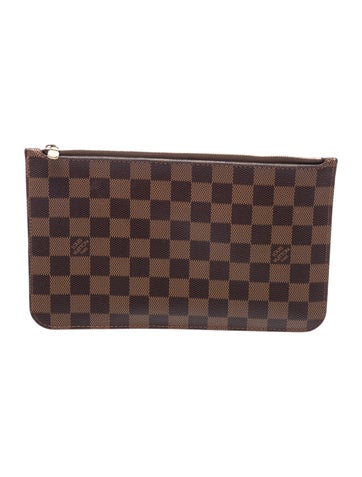 Damier Ebene Neverfull Pouch