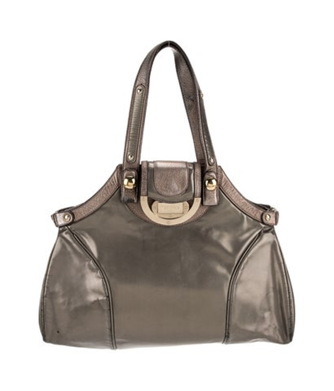 Versace Leather Shoulder Bag
