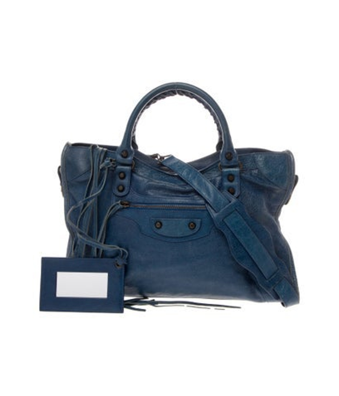 Balenciaga Leather Motocross Classic City