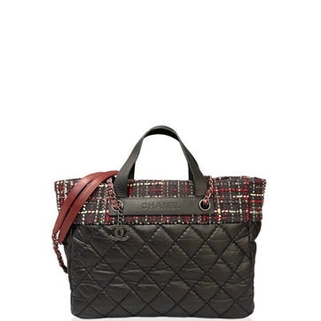 Tweed Two-Way Bag