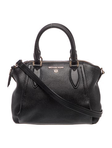 Leather Top Handle Bag