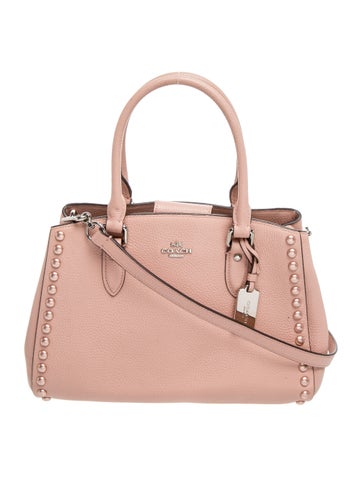 Leather Top Handle Bag