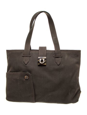 Canvas Top Handle Bag