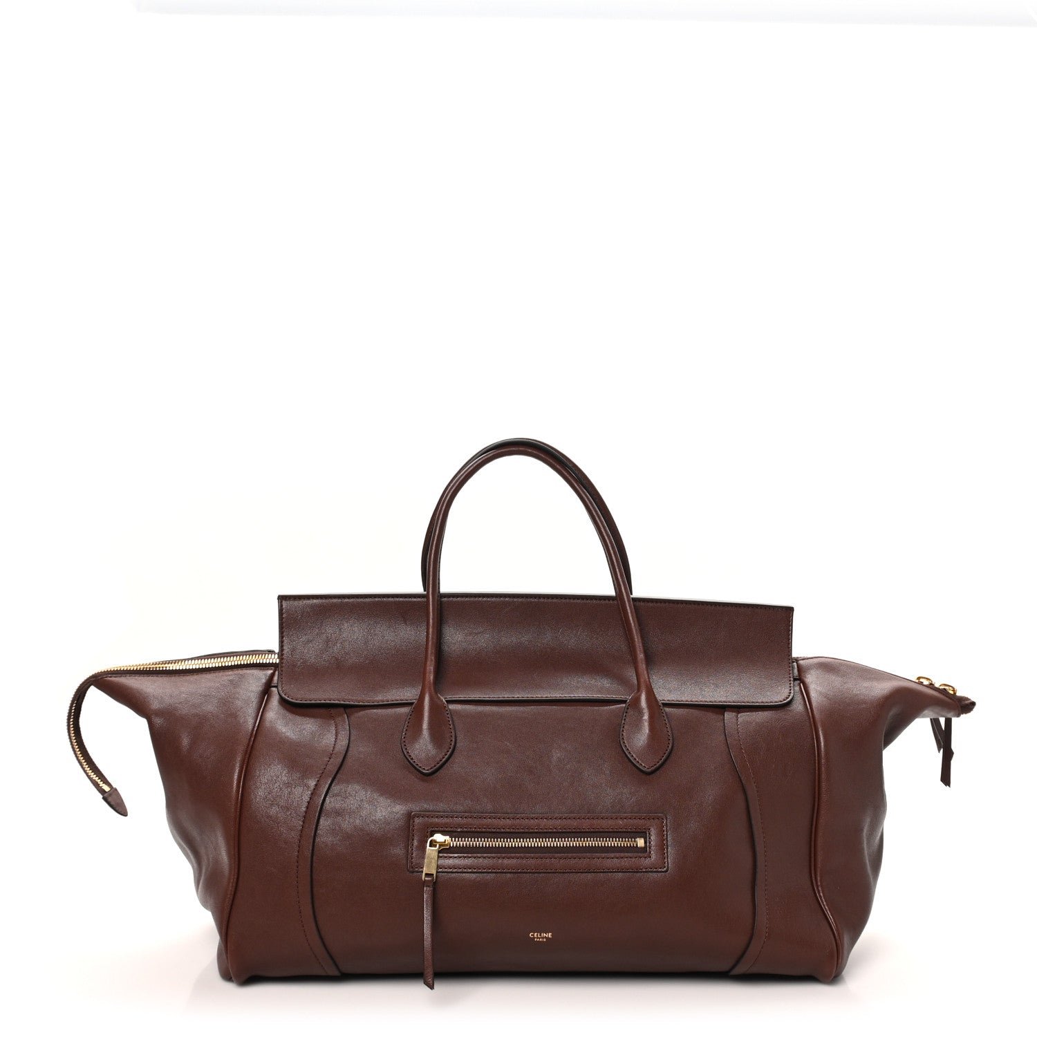 Celine Supple Shiny Lambskin Big New Luggage Brick