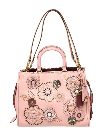 Leather Top Handle Bag