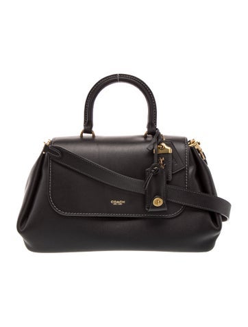 Leather Top Handle Bag
