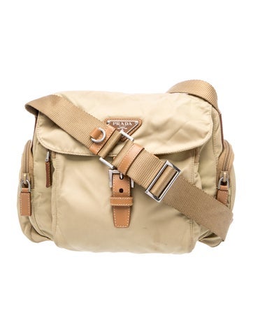 Tessuto Nylon Messenger Bag