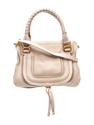 Leather Marcie Shoulder Bag Small