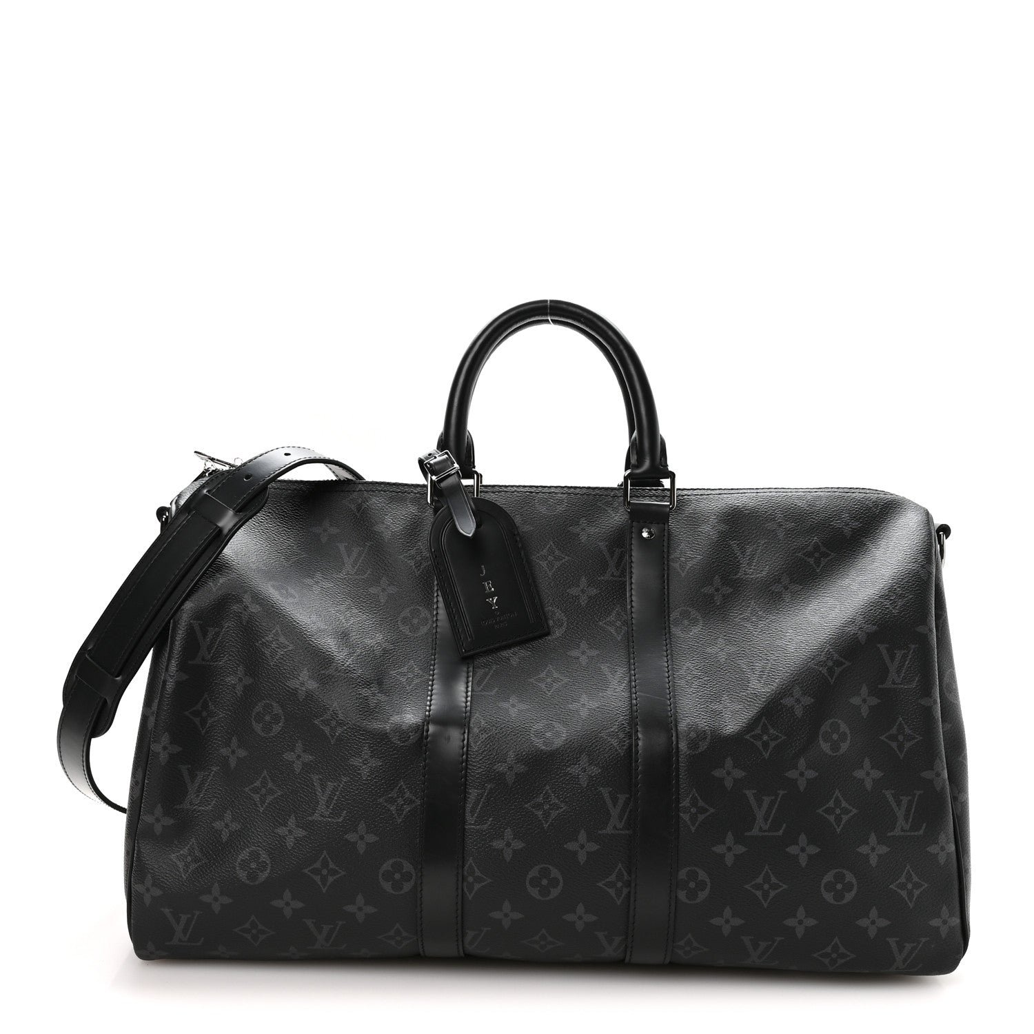 Louis Vuitton Monogram Eclipse Keepall Bandouliere 45