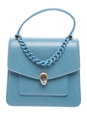 Leather Serpenti Forever Maxi Chain