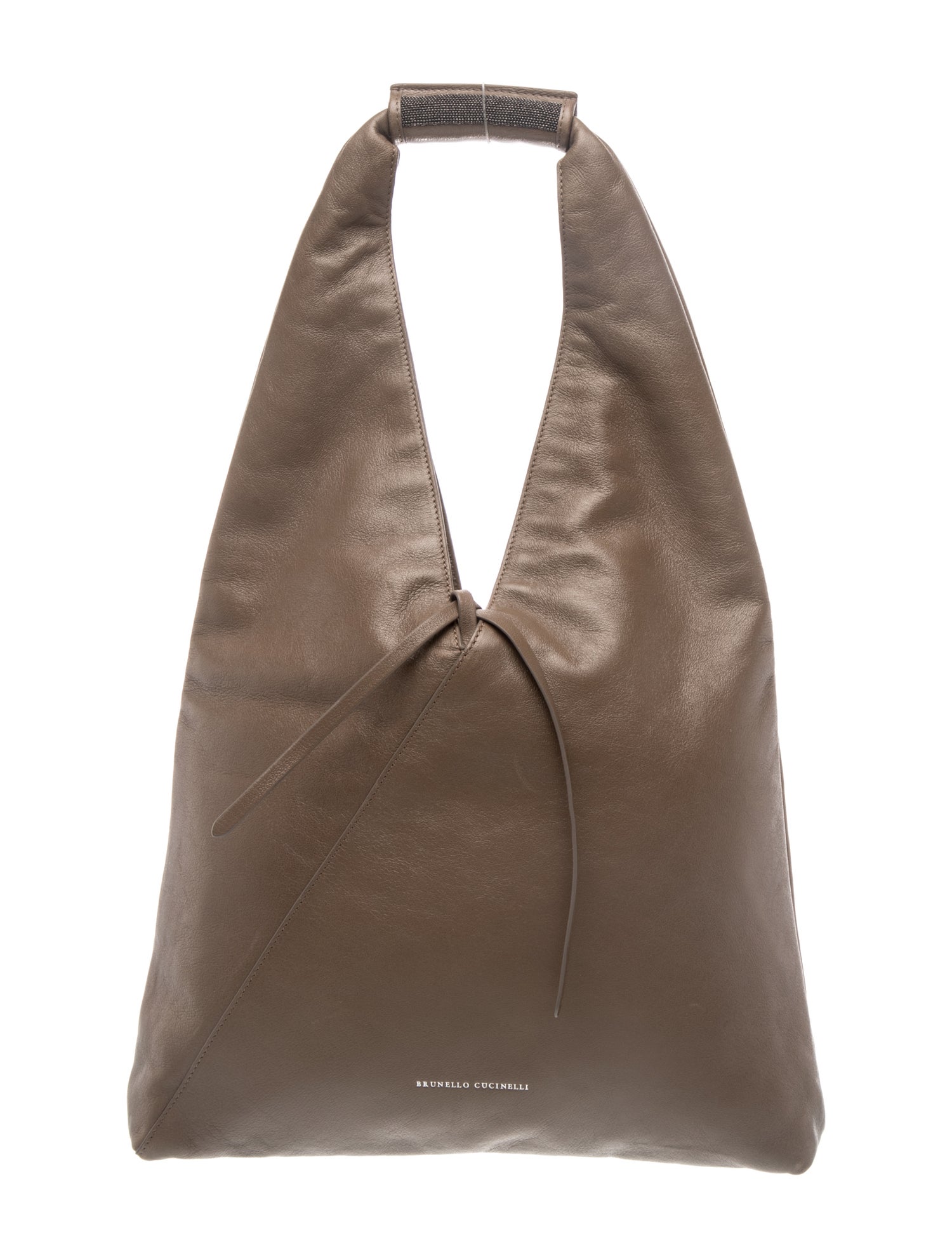 Brunello Cucinelli Leather Shoulder Bag
