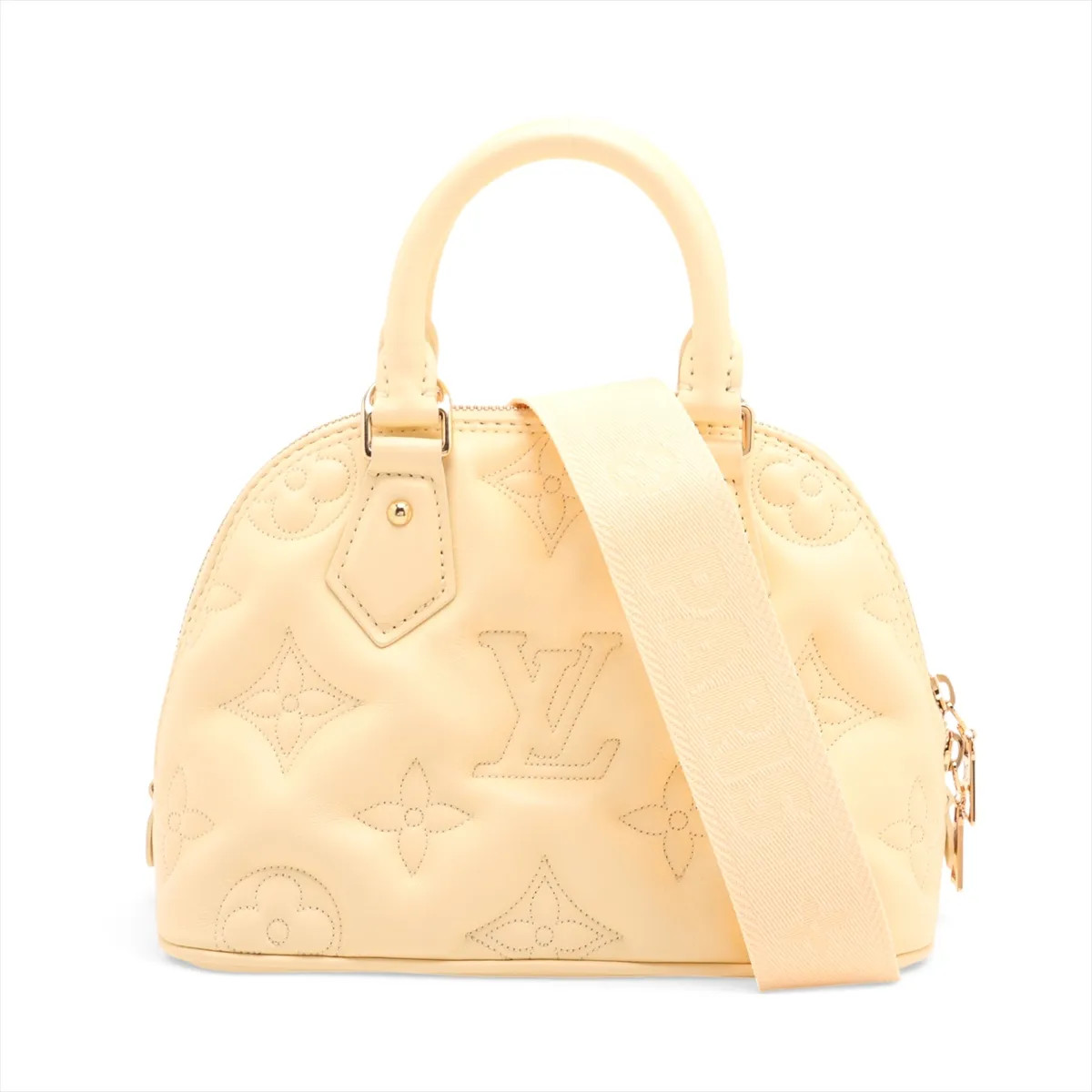 Louis Vuitton Bubble gram Alma soft BB M59821 Yellow There was an RFID response
