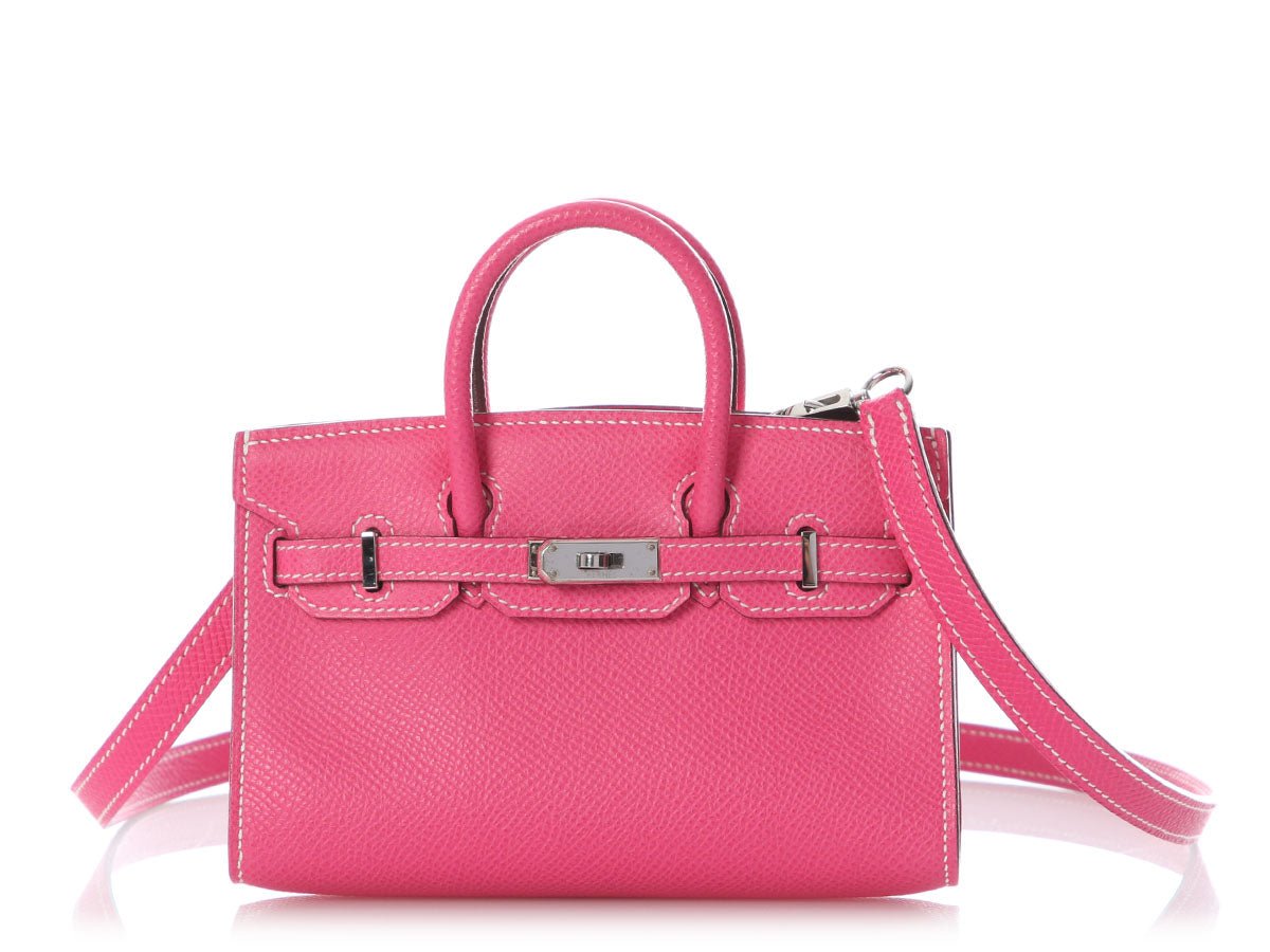 Hermès Micro Pink Epsom Birkin 15