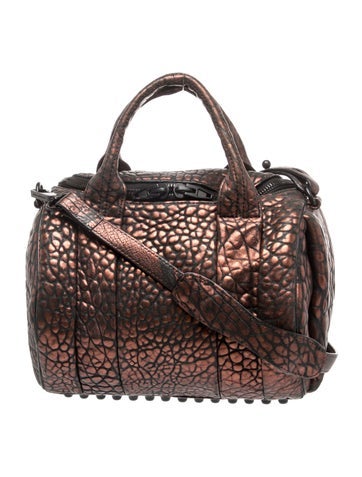 Leather Top Handle Bag