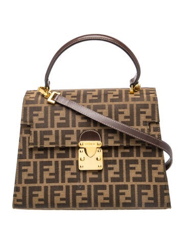 Zucca FF Top Handle Bag