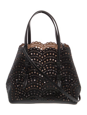 Leather Top Handle Bag