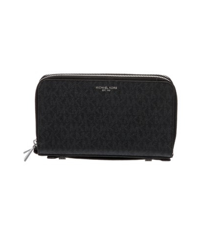 Michael Kors Kors Saffiano Leather Clutch