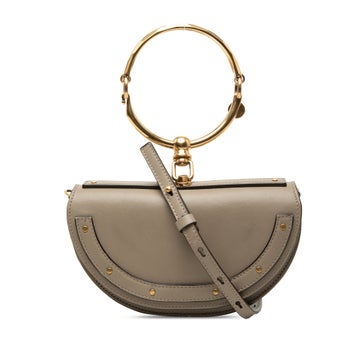 Chloe Mini Calfskin Nile Bracelet Satchel, Mini
