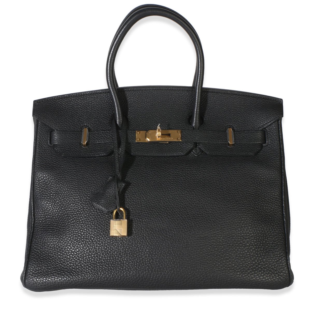 Black Togo Birkin 35 GHW