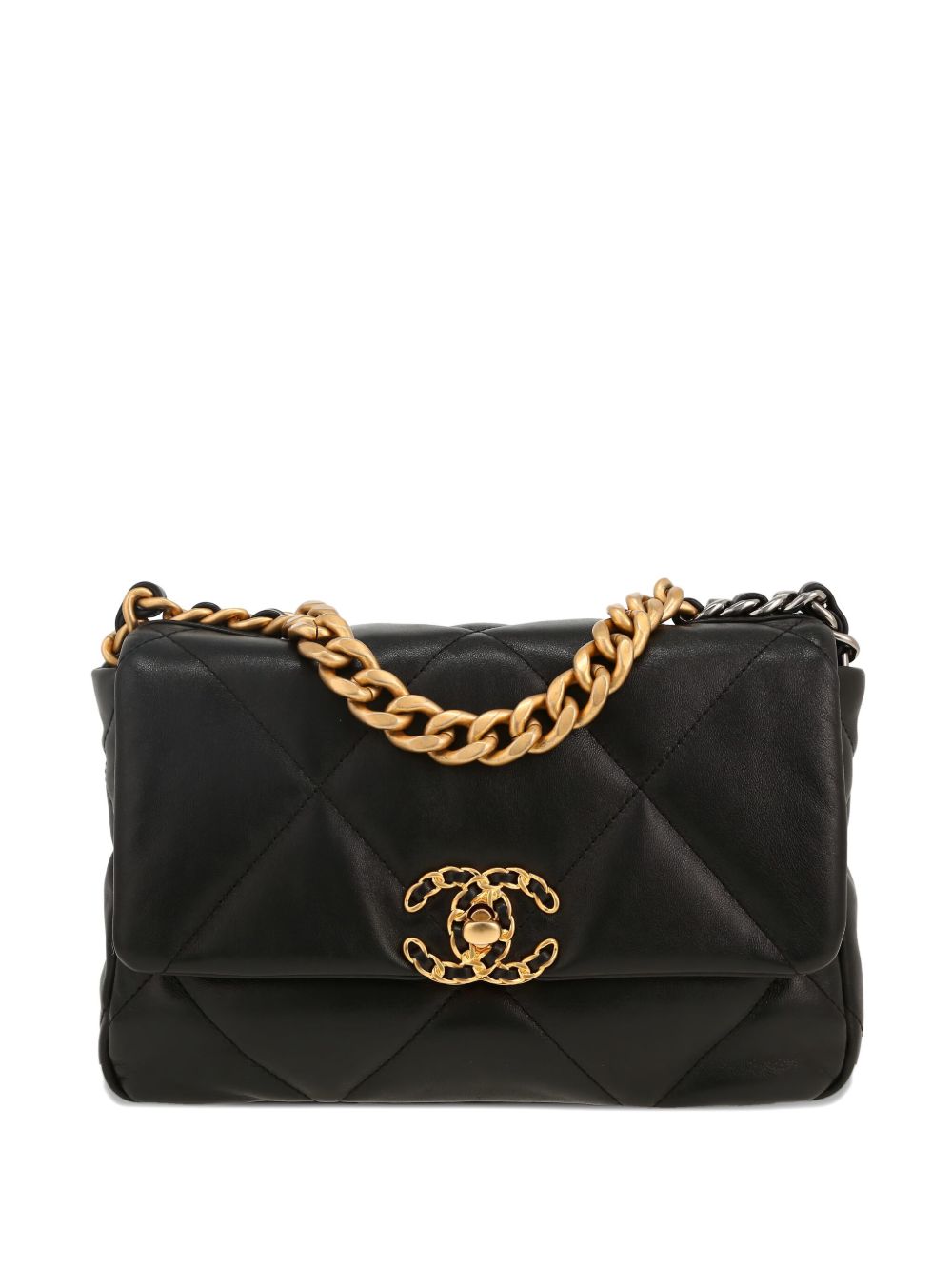 19 quilted leather shoulder bag