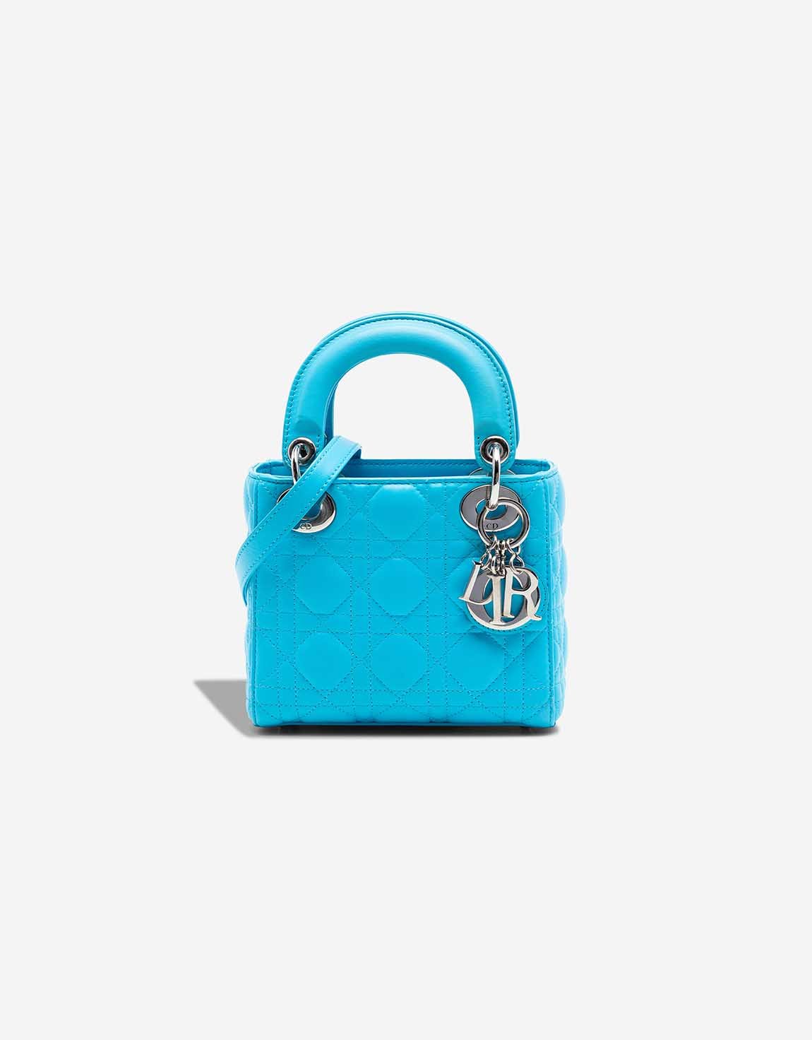 Dior 
		Lady Mini Lamb Blue    