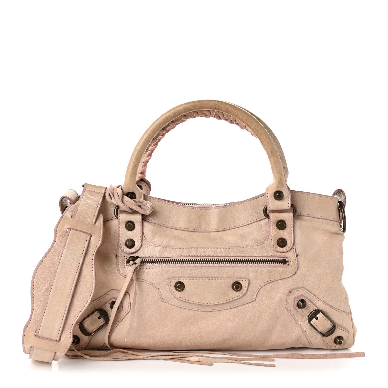 Balenciaga Agneau Classic Hardware First Bois de Rose